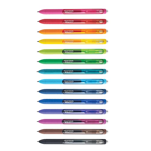 Paper Mate Colorful Gel Pens - InkJoy Gel Pens, Assorted Medium Point (0.7). Perfect for Vibrant, Colored Writing and Sketching with Paper Mate InkJoy Gel Pens, 14 Count-UPStoxs