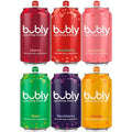 bubly Sparkling Water, 6 Flavor Variety Pack (Blackberry, Lime, Cherry, Grapefruit, Strawberry, Mango), Zero Sugar & Zero Calories, Seltzer Water, 12 Fl Oz Cans (Pack of 18)-UPStoxs