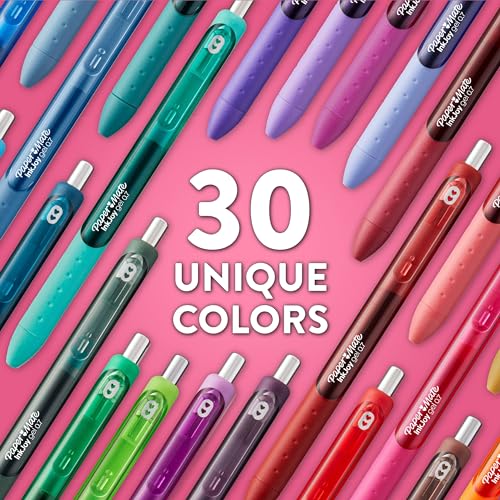 Paper Mate Colorful Gel Pens - InkJoy Gel Pens, Assorted Medium Point (0.7). Perfect for Vibrant, Colored Writing and Sketching with Paper Mate InkJoy Gel Pens, 14 Count-UPStoxs